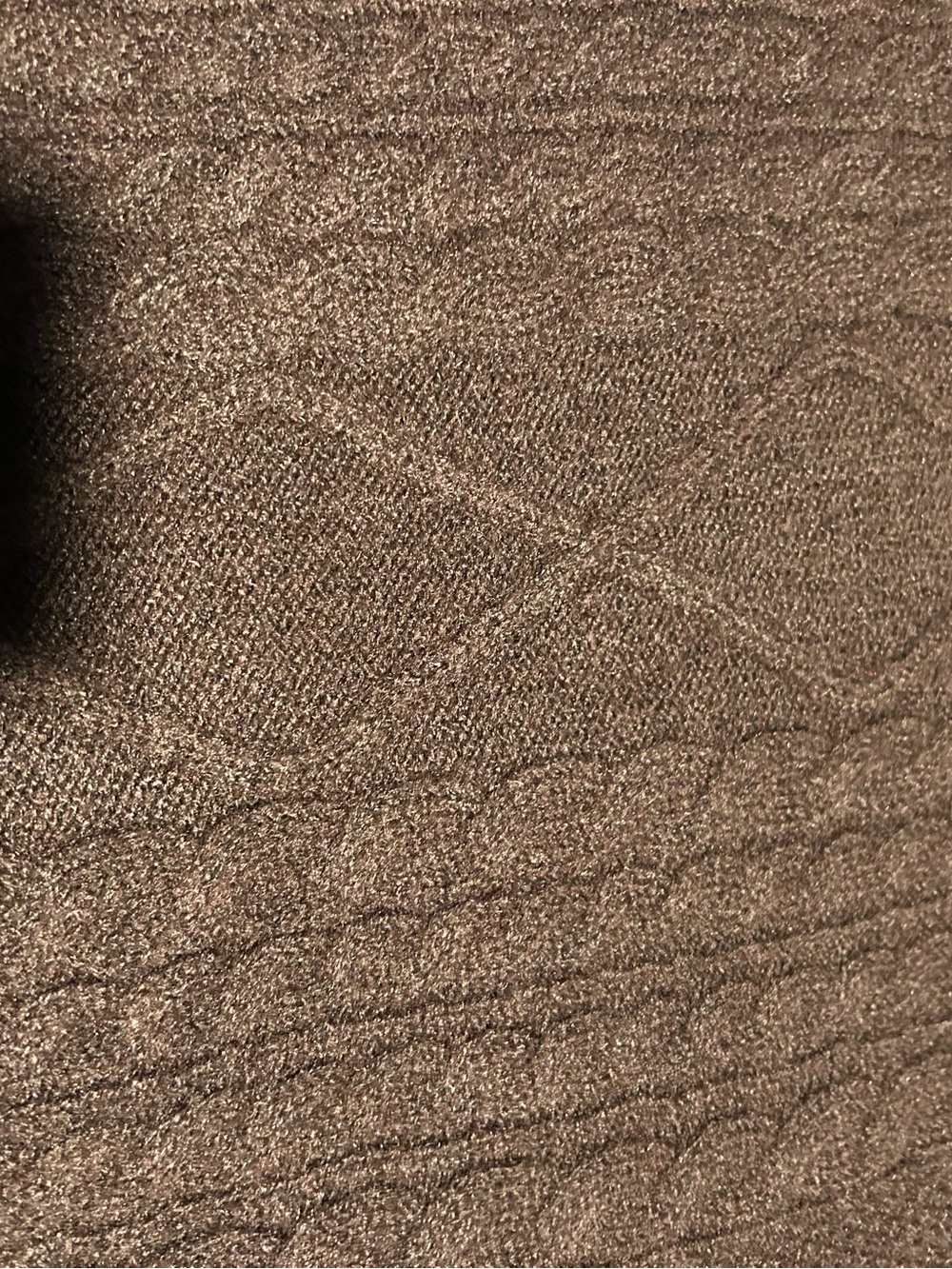 American Eagle Outfitters Brown Cable Knit Crewneck Sweater Vest with Side Ties - Picture 4 of 5
